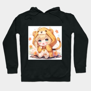 chibi saber lion outfit Hoodie